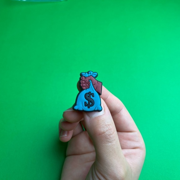 Money Crocs Shoe Charms Set of 5 - jibbitz Charms - Picture 3 of 8